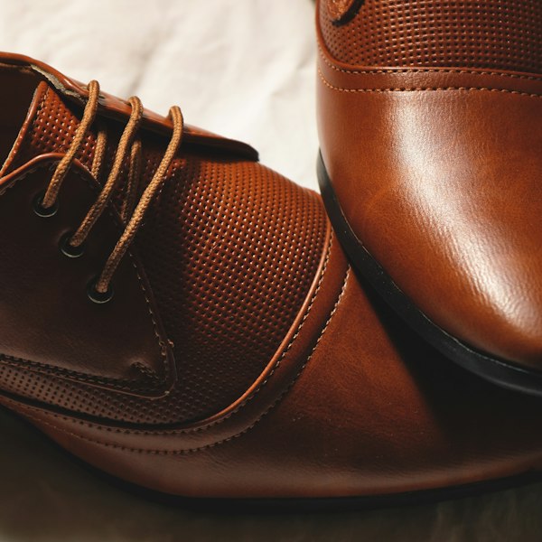 Oxford Derby Leather Formal Dress Shoes
